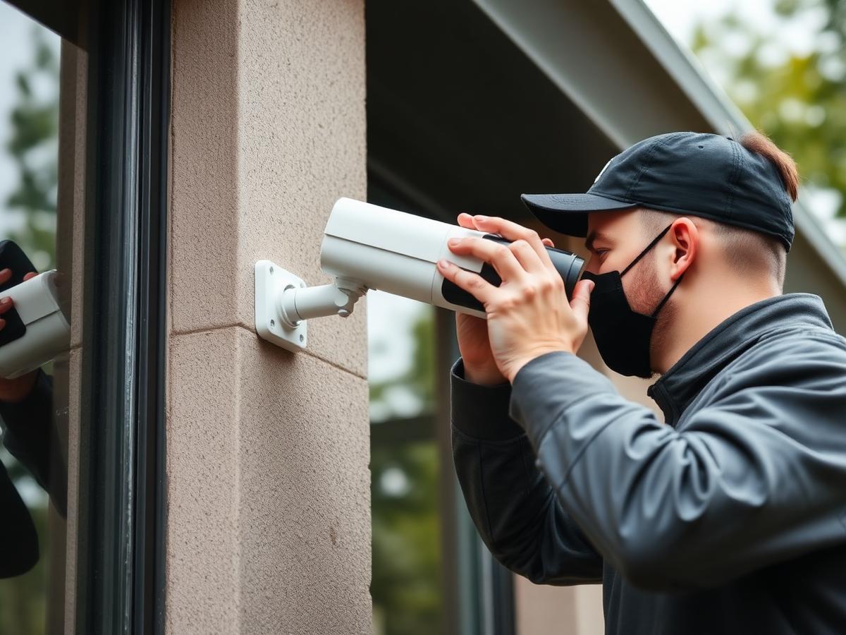 Perimeter CCTV Setup